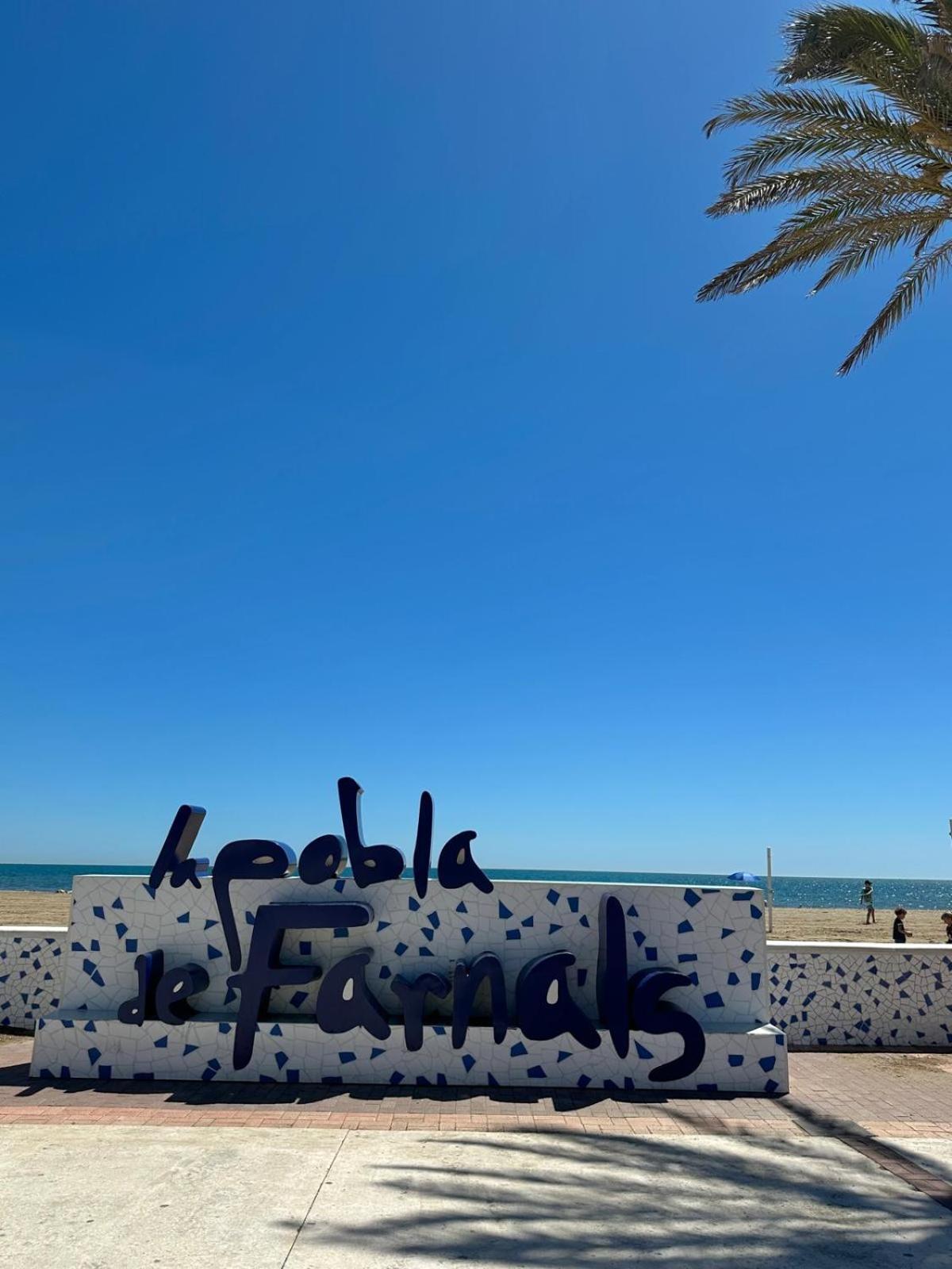Duplex, Piscina Y Playa Villa Puebla de Farnals Kültér fotó